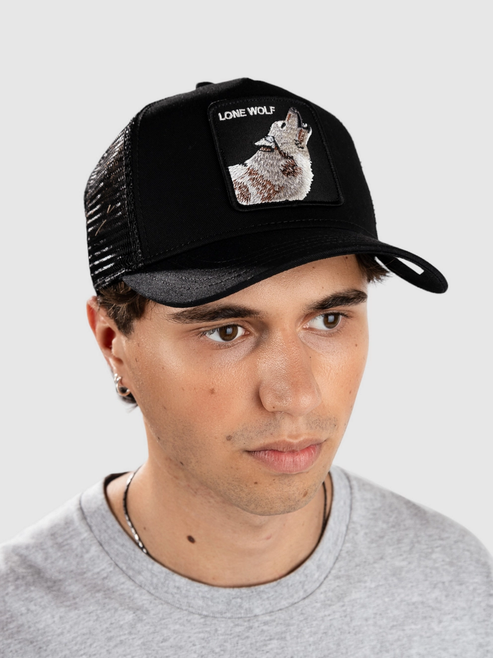Goorin Bros The Lone Wolf Cap black