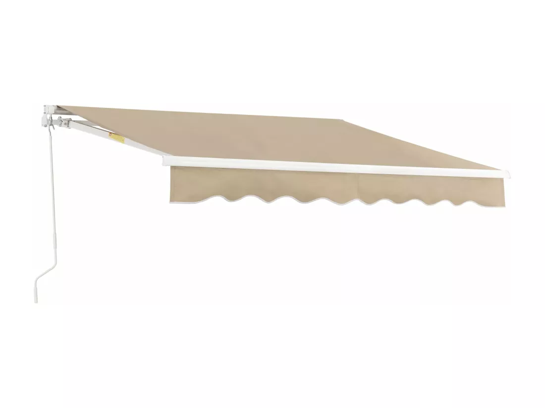 Store banne avec manivelle beige 300 x 300 x 250 cm 03_0008303