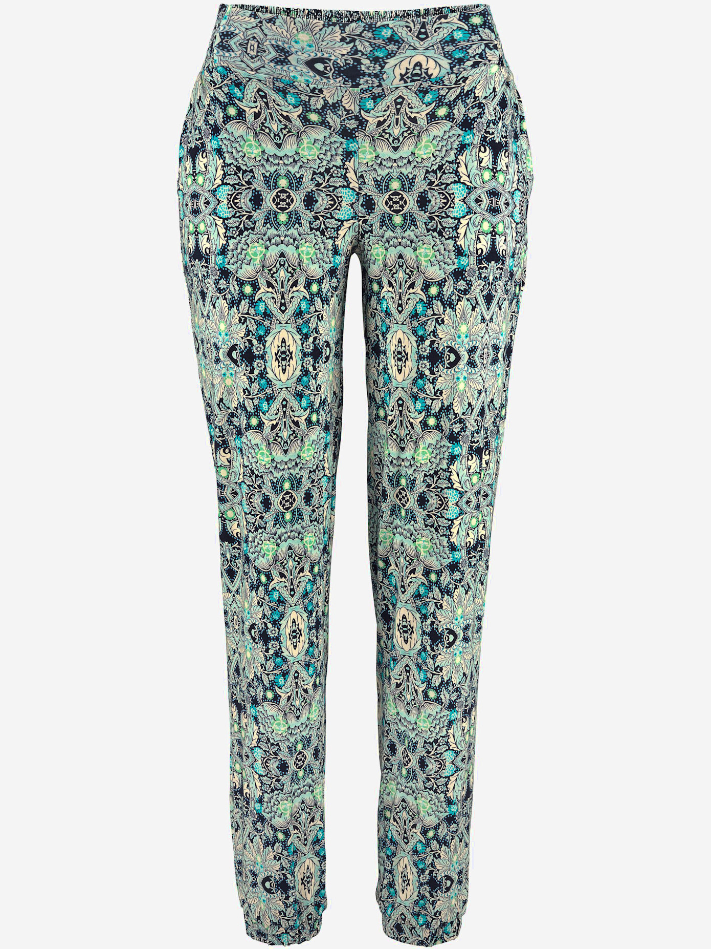 Pantalon de plage pantalon d'été léger avec imprimé ethnique