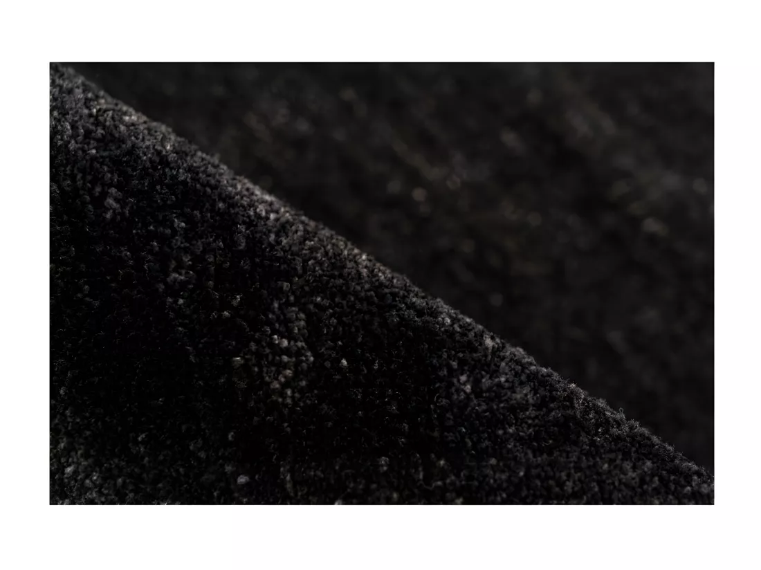Tapis 290x200cm, design C007Y coloris noir - Confort et élégance pour votre intérieur