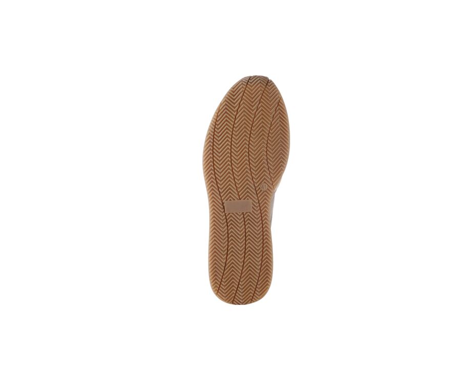 Sneakers homme Velours Beige Foncé - MILANESIA