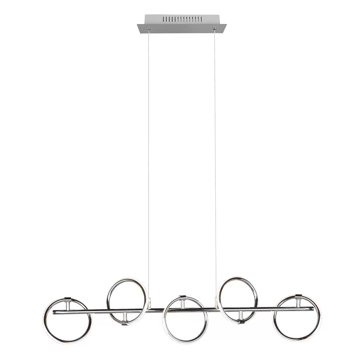 LED-Pendelleuchte Aro Silber