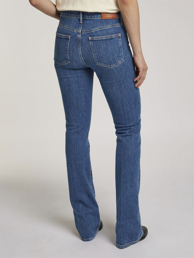 Tommy Hilfiger BOOTCUT RW MID BLUE Mid blue