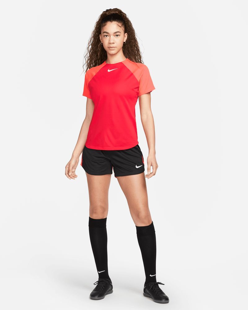 Short Nike Academy Pro Noir & Rouge pour femme