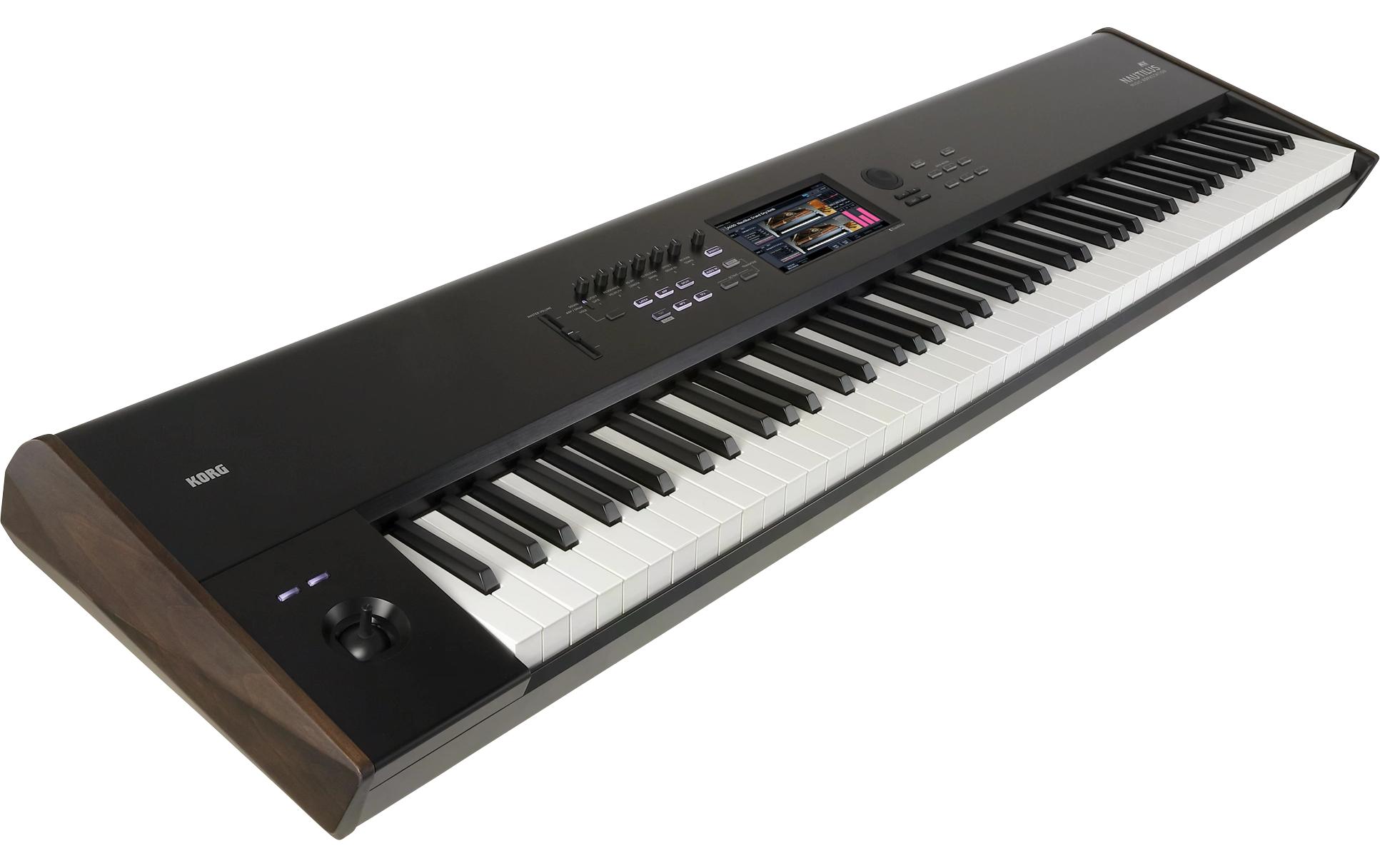 Workstation NAUTILUS 88 Aftertouch<br>Synthesizer Workstation mit 88 Tasten