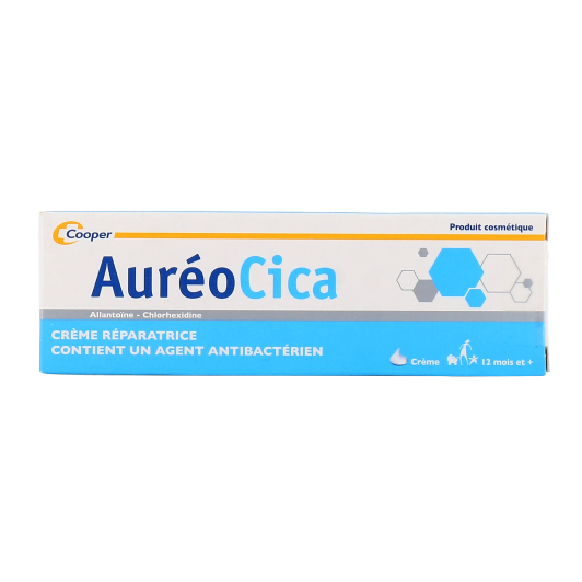 Aureocica crème réparatrice antibactérienne - Visage et corps