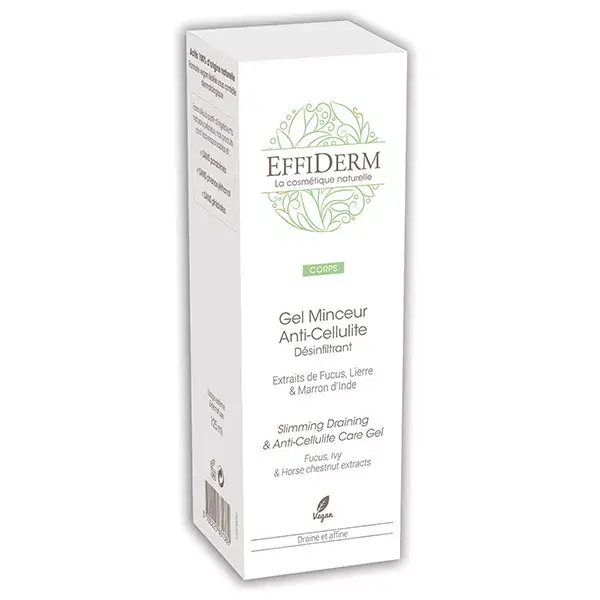 EffiDerm Corps Gel Minceur Anti-Cellulite 125ml
