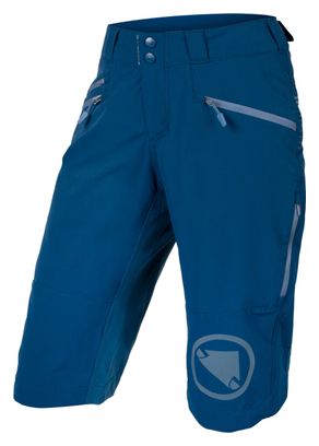 Short Endura SingleTrack II Femme Myrtille Bleu