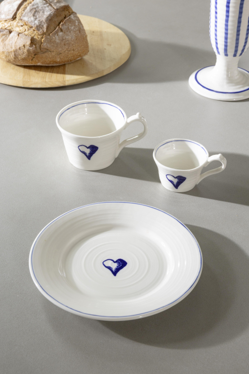 &klevering Anouk mok 10cl set van 2 Clover