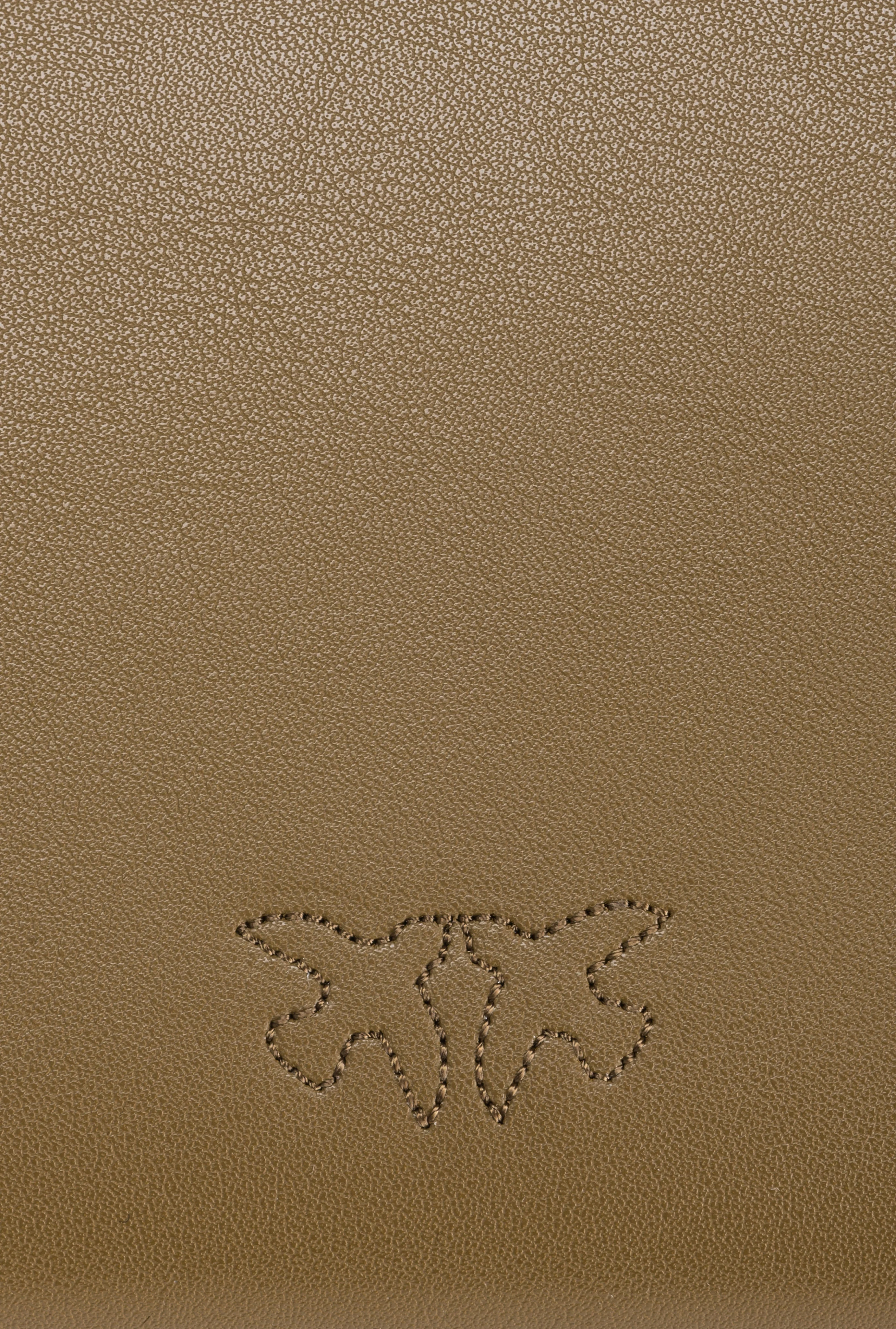 Portefeuille à contour zippé | Vert