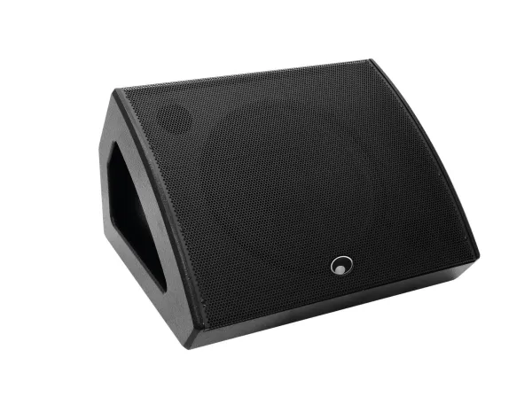 Omnitronic KM-115A, Kileskærm, 2-vejs, Sort, 250 W, 500 W, 124 dB
