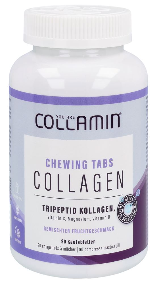 Collamin Tripeptid Collagen Kautabletten 2.5 g<br>90 Stück, Dose, Kautablette