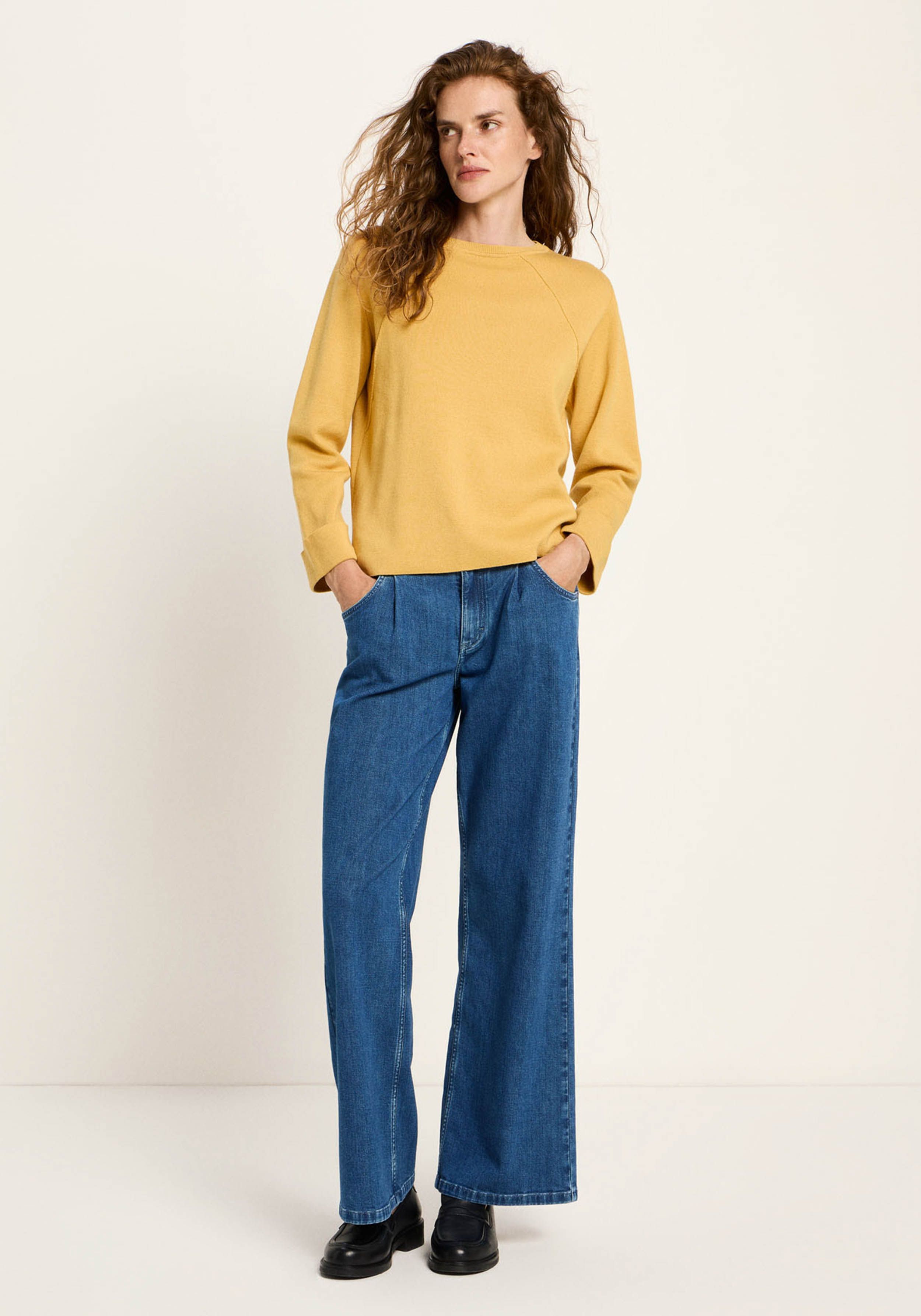 Lanius Pullover in Punto Milano Honey