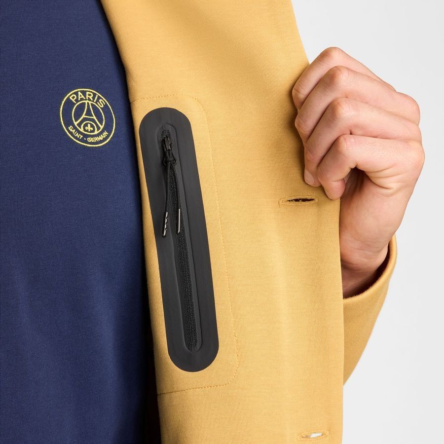 Paris Saint-Germain Veste Tech Fleece Reimagined Sport Essential GX - Wheat Gold