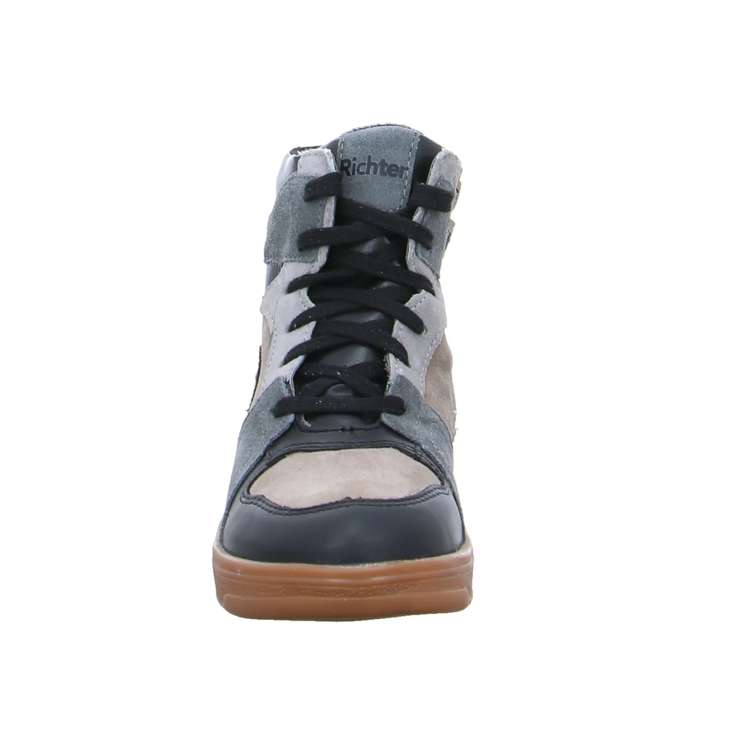RICHTER Jugend-Boot Grau Leder  Sneaker high