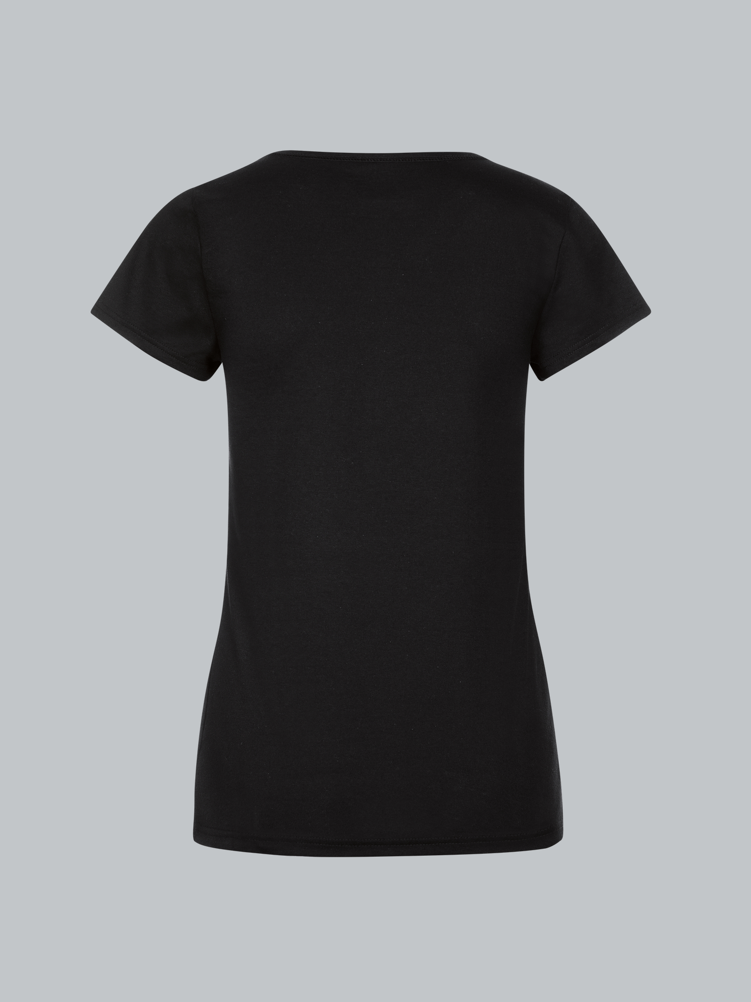 T-Shirt  mit kurzen Ärmeln Schwarz