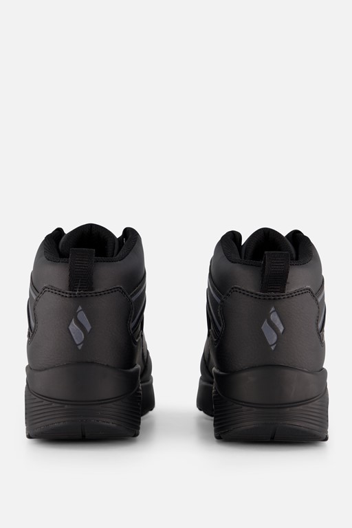 Skechers Uno Veterboots zwart Synthetisch