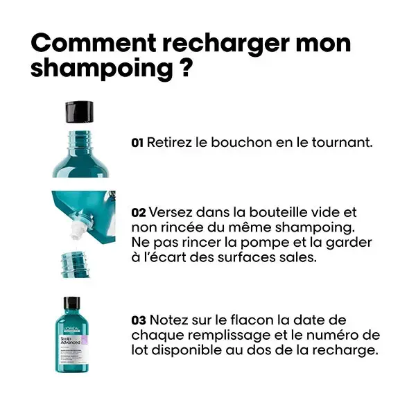 L'Oréal Professionnel Série Expert Scalp Advanced Refil Shampoo Anti-Desconforto 500ml