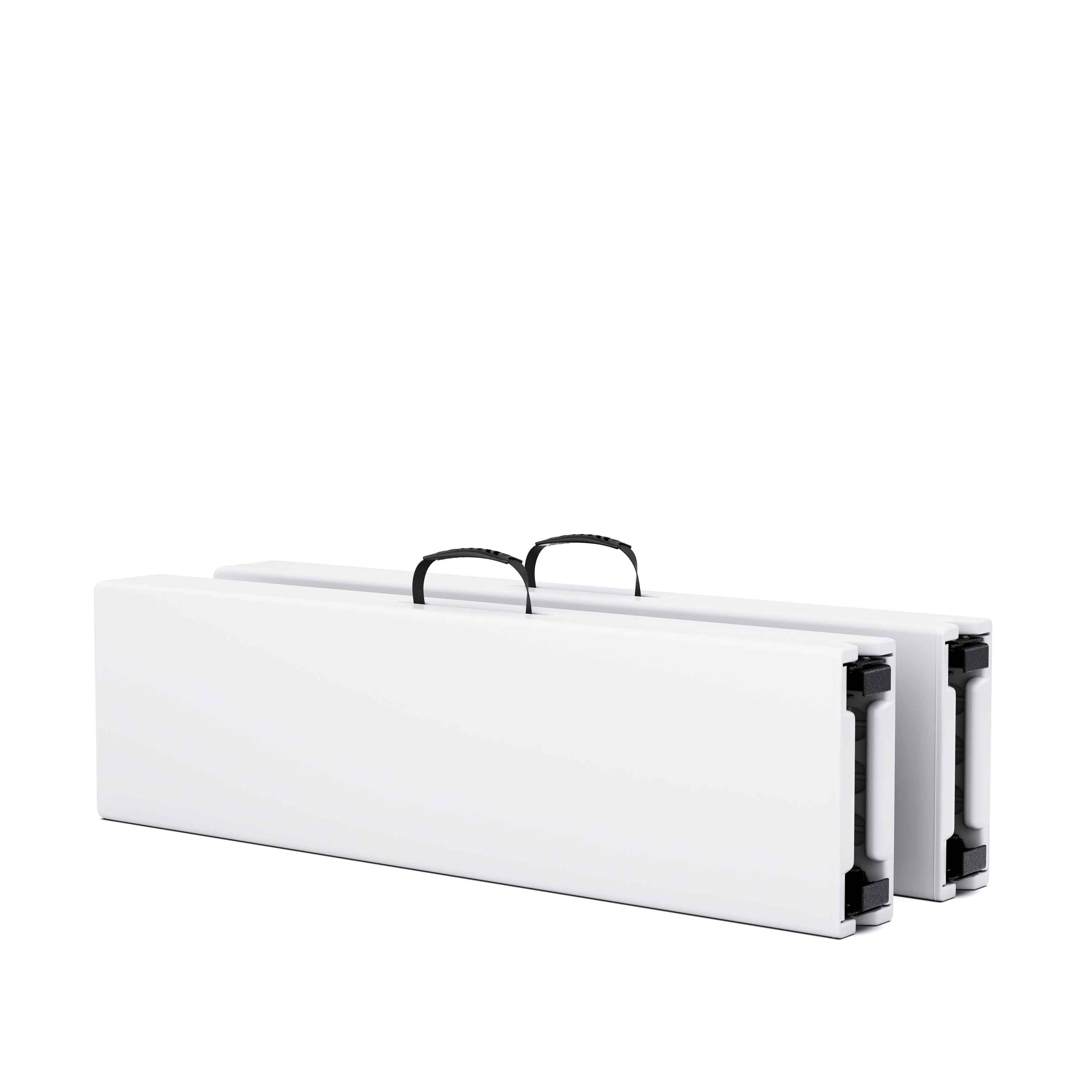 Campingtisch Garnitur klappbar 180 cm weiss