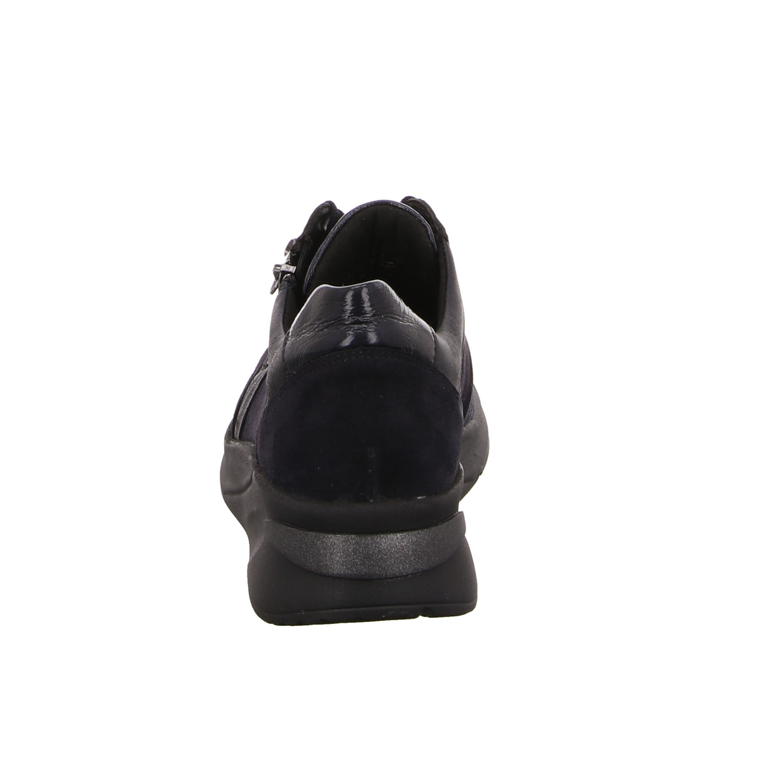 Waldläufer Schnürhalbschuh blau