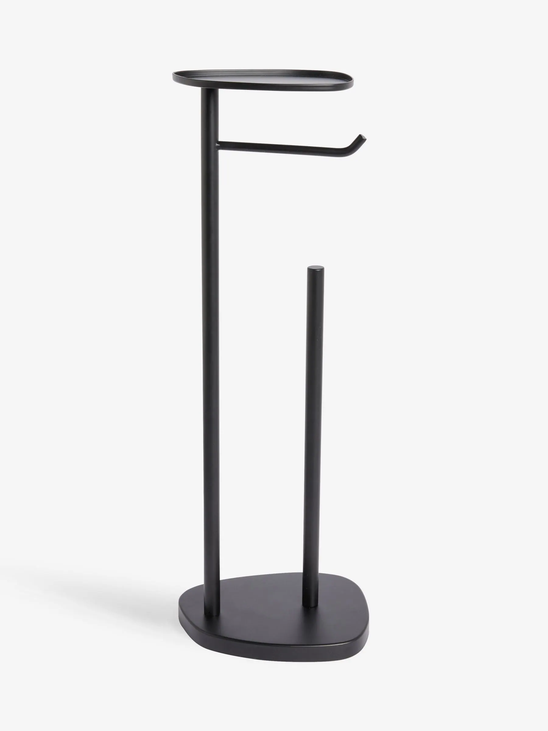 Kiezelkleurige toiletrolhouder