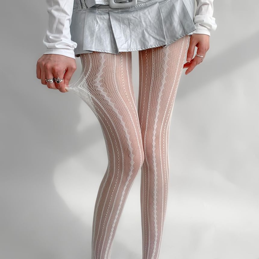 Desperim - Transparante jacquardpanty's
