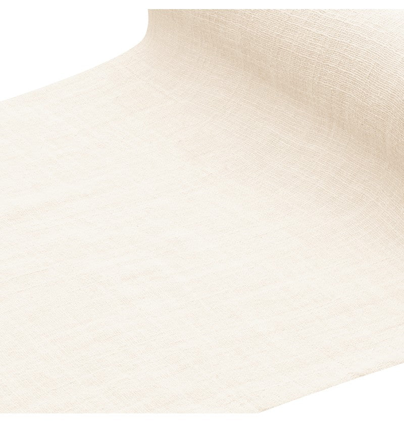 Ivoorkleurige Tafelkleed Katoen 2,4m