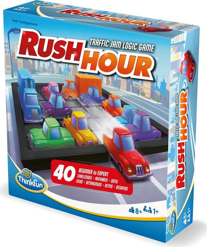 Rush Hour - Puzzelspel - Meerdere Moeilijkheidsgraden