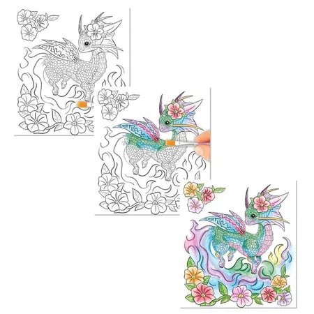 Depesche TOPModel Watercolour Book DRAGON LOVE