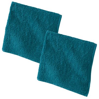 Essuie-mains carré coloré Lauréat - Lot de 2