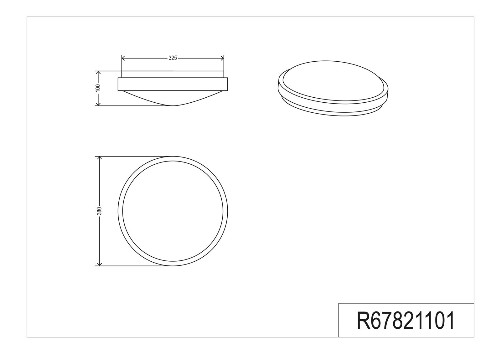 RL LED Deckenlampe IZAR 38 cm silberfarbig /weiß
