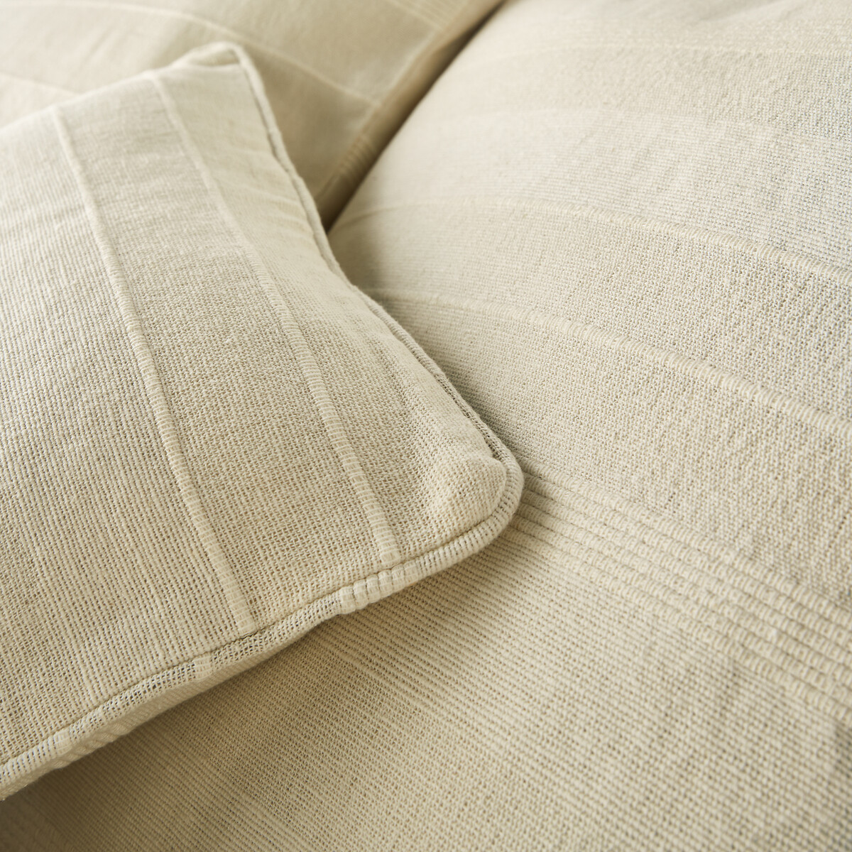 LA REDOUTE INTERIEURS<br>Colcha de algodão com franjas, Nedo