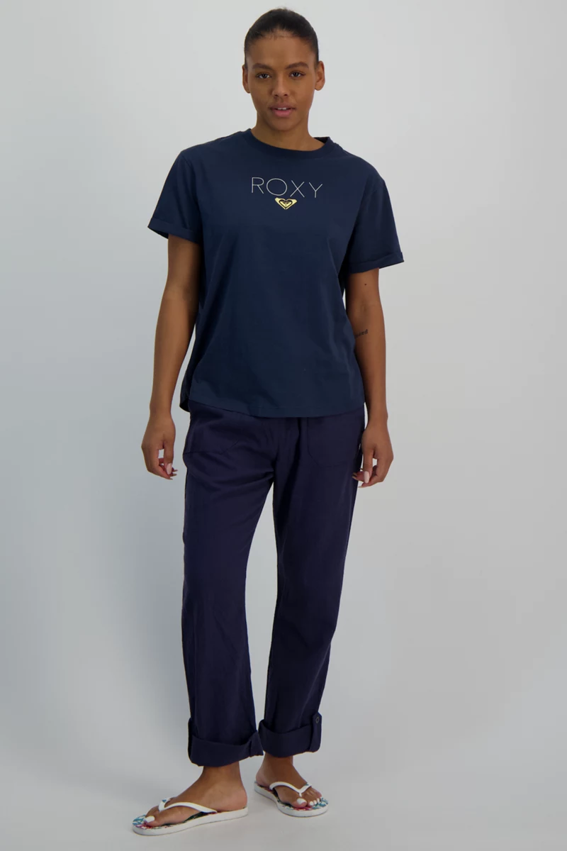 Roxy Sparkle Evening Balance Logo Damen T-Shirt
