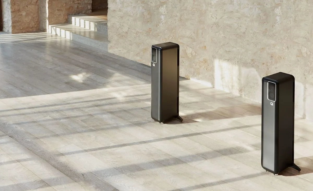 Q Acoustics Q Active 400 Google Noir Enceintes sans fil hi-fi