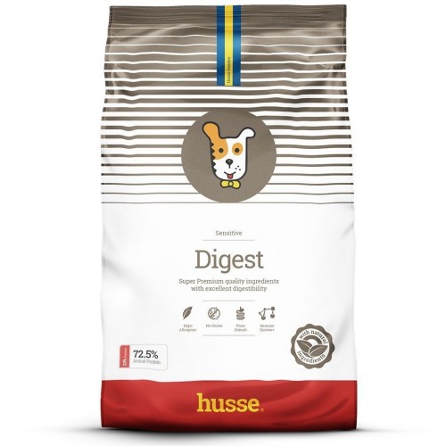 Ração Husse Digest Sensitive para Cães, Sabor Cordeiro