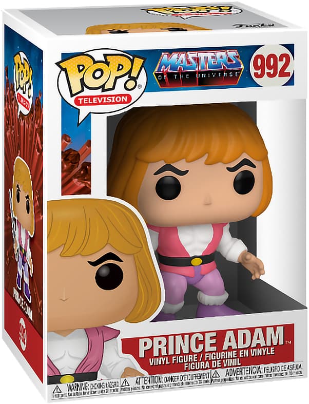 Funko Pop! Vinyl Masters of the Universe Prince Adam-figur
