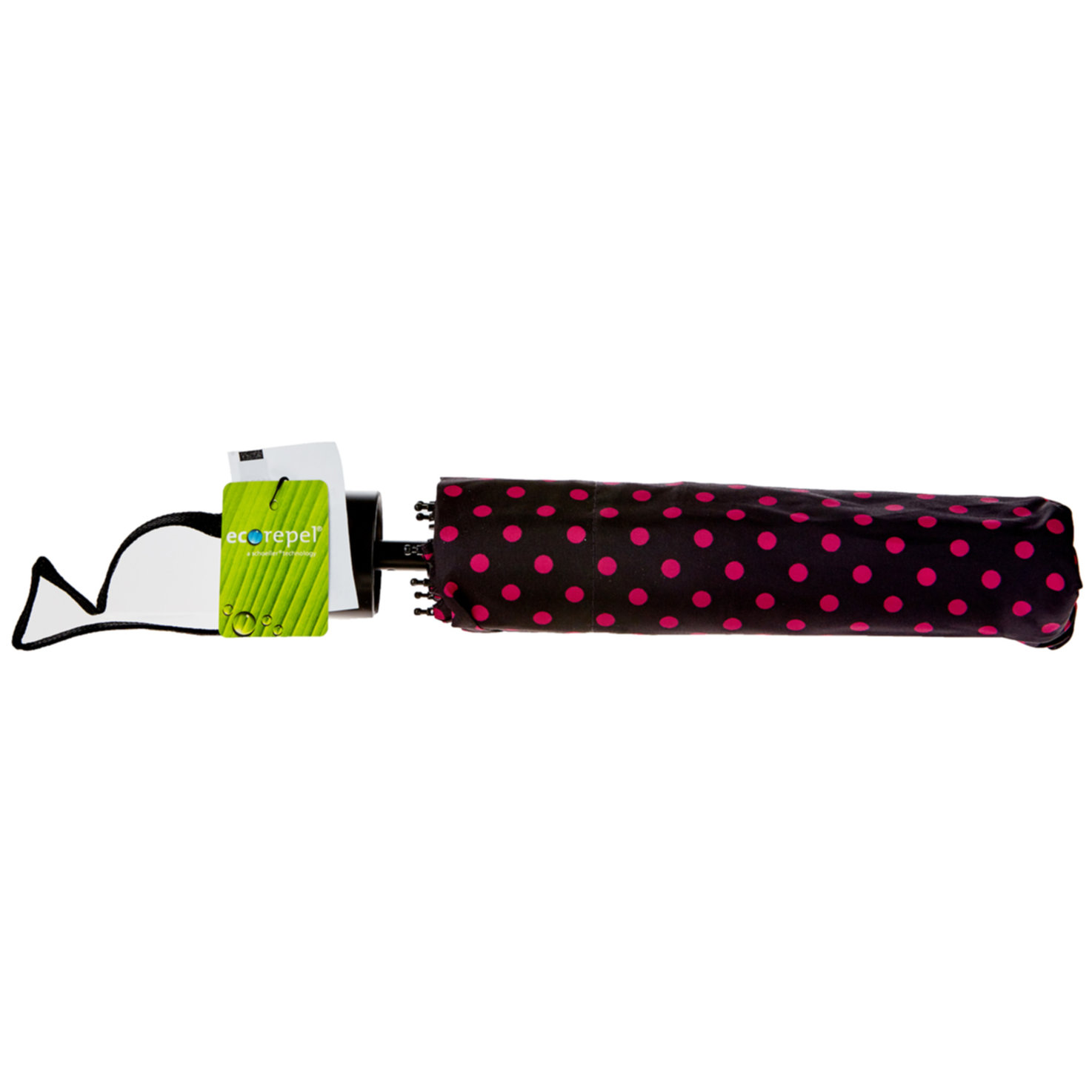 Taschenschirm fuchsia gepunktet