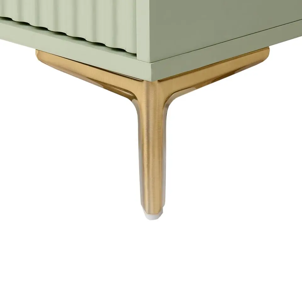 WALCOTT - Ladekast met 6 lades - Lichtgroen - MDF