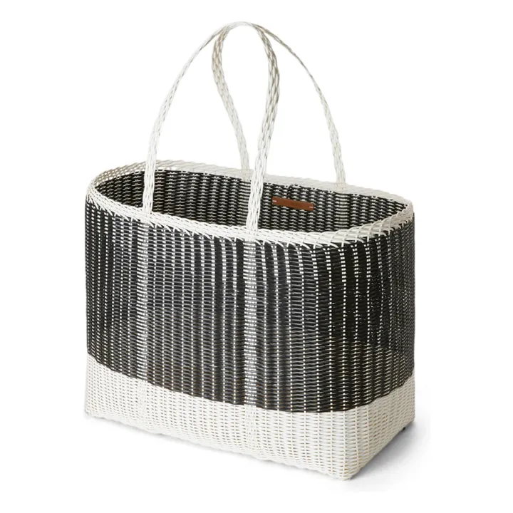 Palorosa Panier Bicolore L | Noir