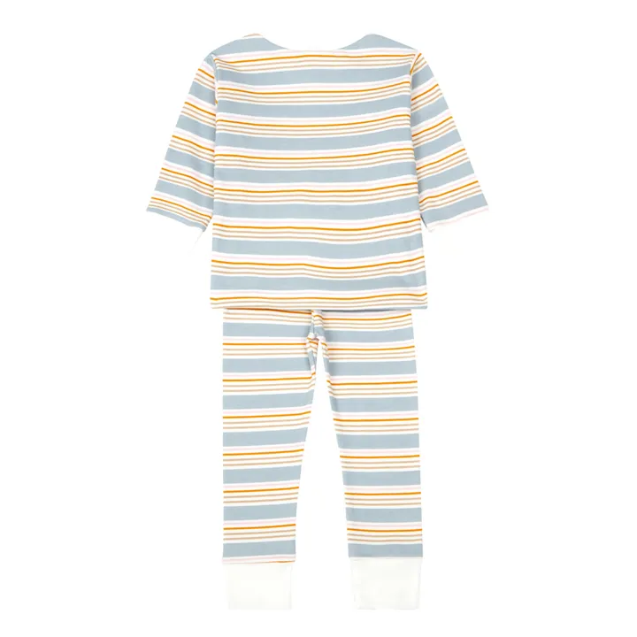 Sleepy Doe Pyjama Coton Bio Holiday | Gris