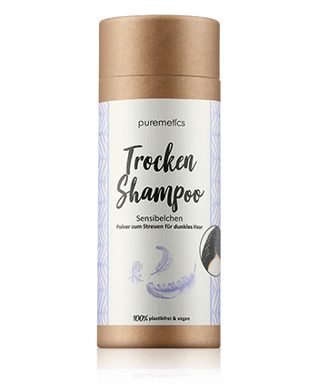 puremetics Trocken-Shampoo Sensibelchen - dunkles Haar 100g