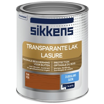 Sikkens buitenlak zijdeglans transparant teak 750 ml