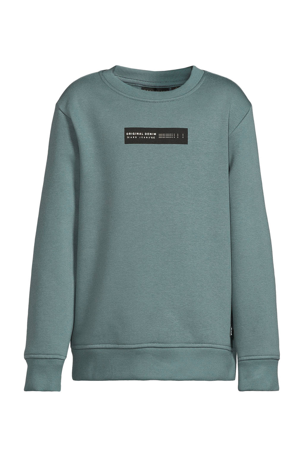 Cars sweater REVY met printopdruk zeegroen
