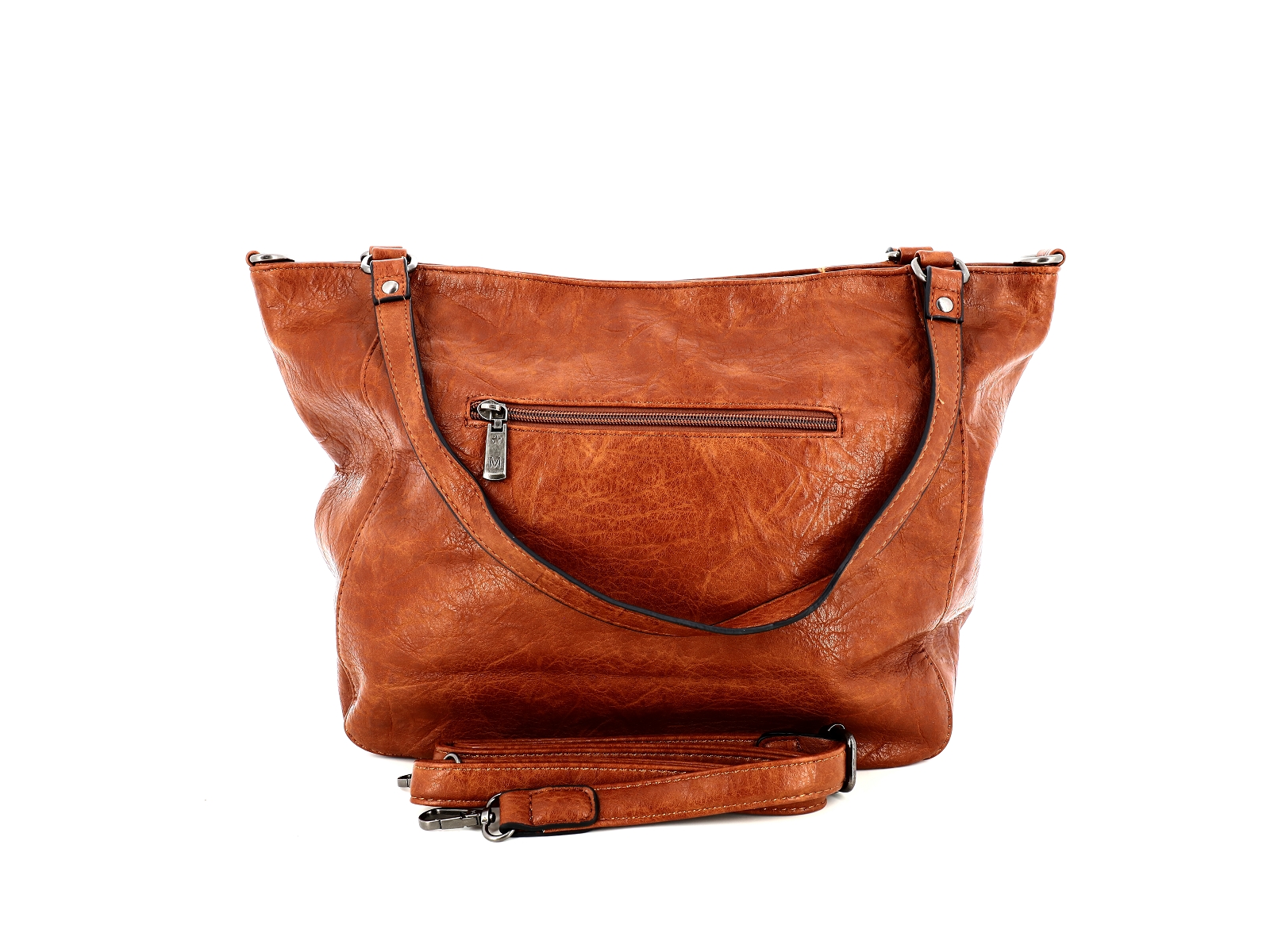 L brand-MD 1861 SAC Synthétique Marron Foncé