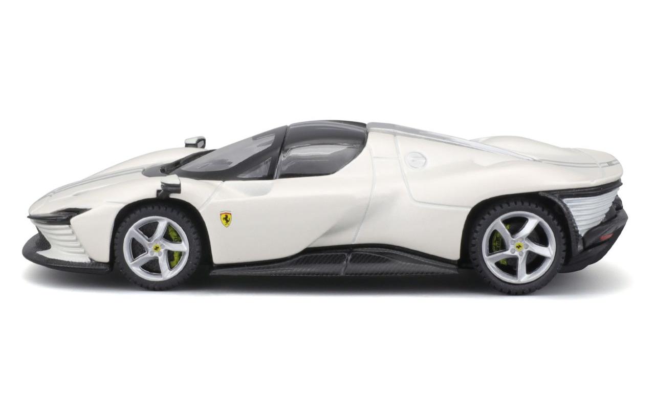 Ferrari Daytona SP3 Weiss 1:43Sammlermodell im Massstab 1:43