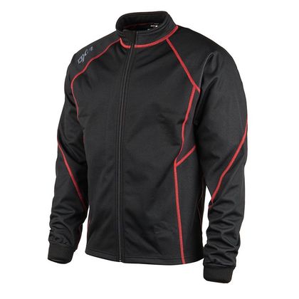 Maillot Technique DXR WINTERCORE ZIP - BLACK RED - Noir / Rouge