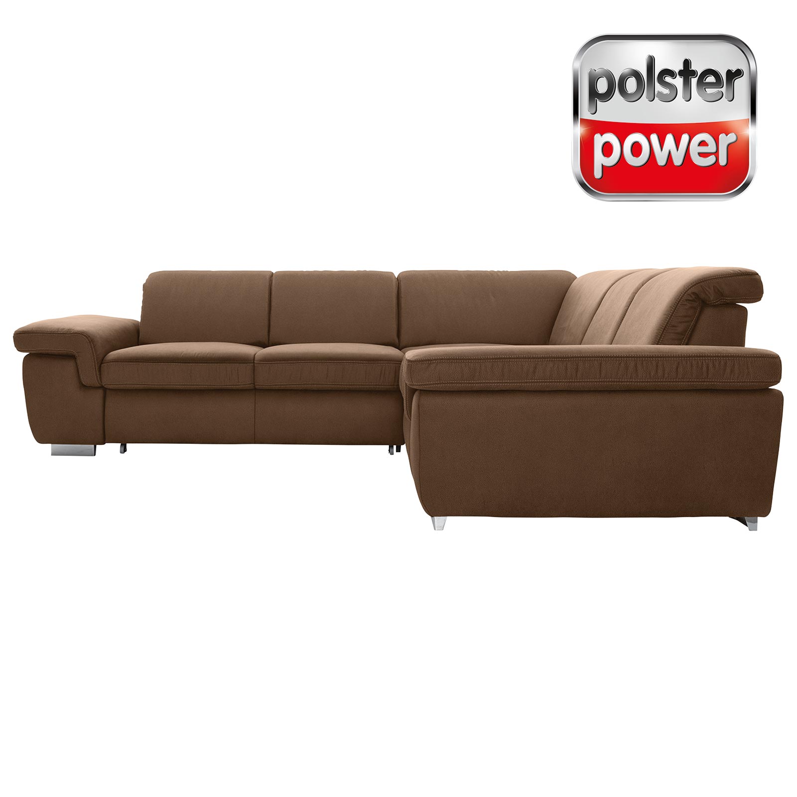 polsterpower Boxspringsofa - Holiday mandel - Basismodell - rechts