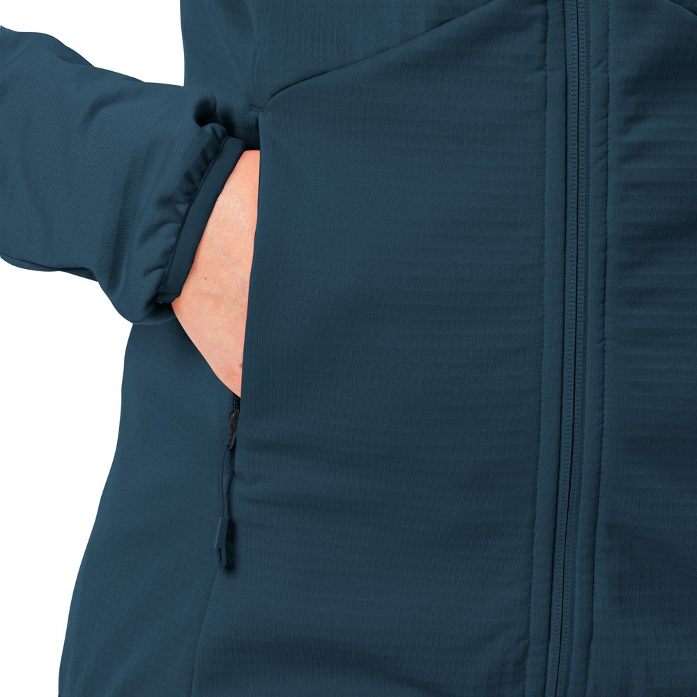 VAUDE Monviso FZ II Fleecejacke Damen dark sea