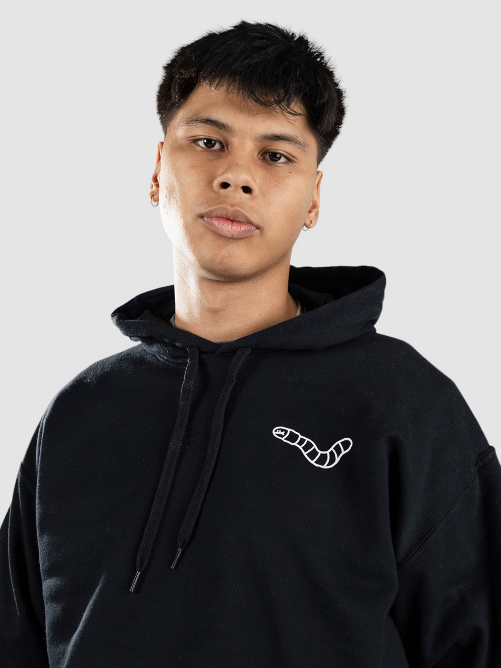A.LAB Wanted Black Hoodie black