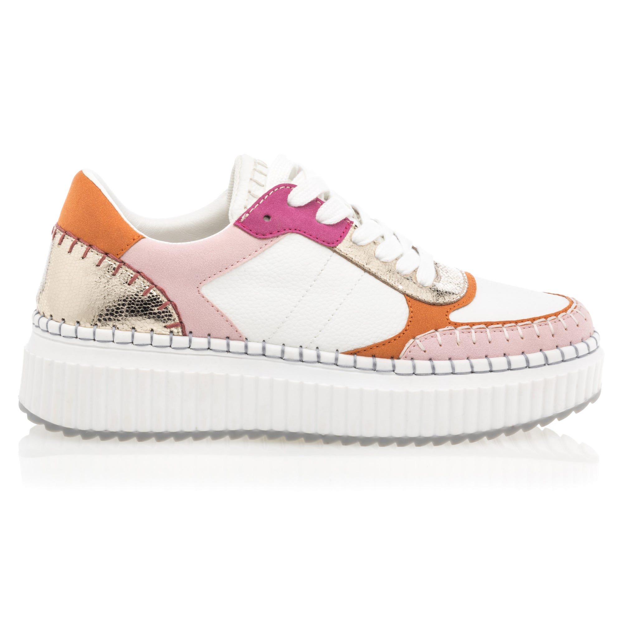 Baskets basses Femme multicolore